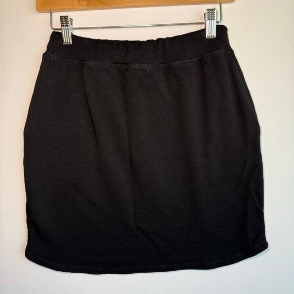 Sundry for Evereve Saturday Skirt Soft Knit Pockets Drawstring Waist Small - Picture 2 of 12